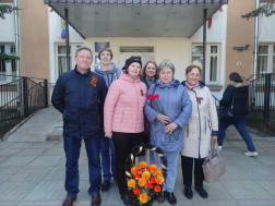 Сотрудники Солецкой ЦРБ приняли участие в памятных мероприятиях ко Дню Победы.